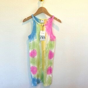NEW Zara Tie-Dye Tank Dress